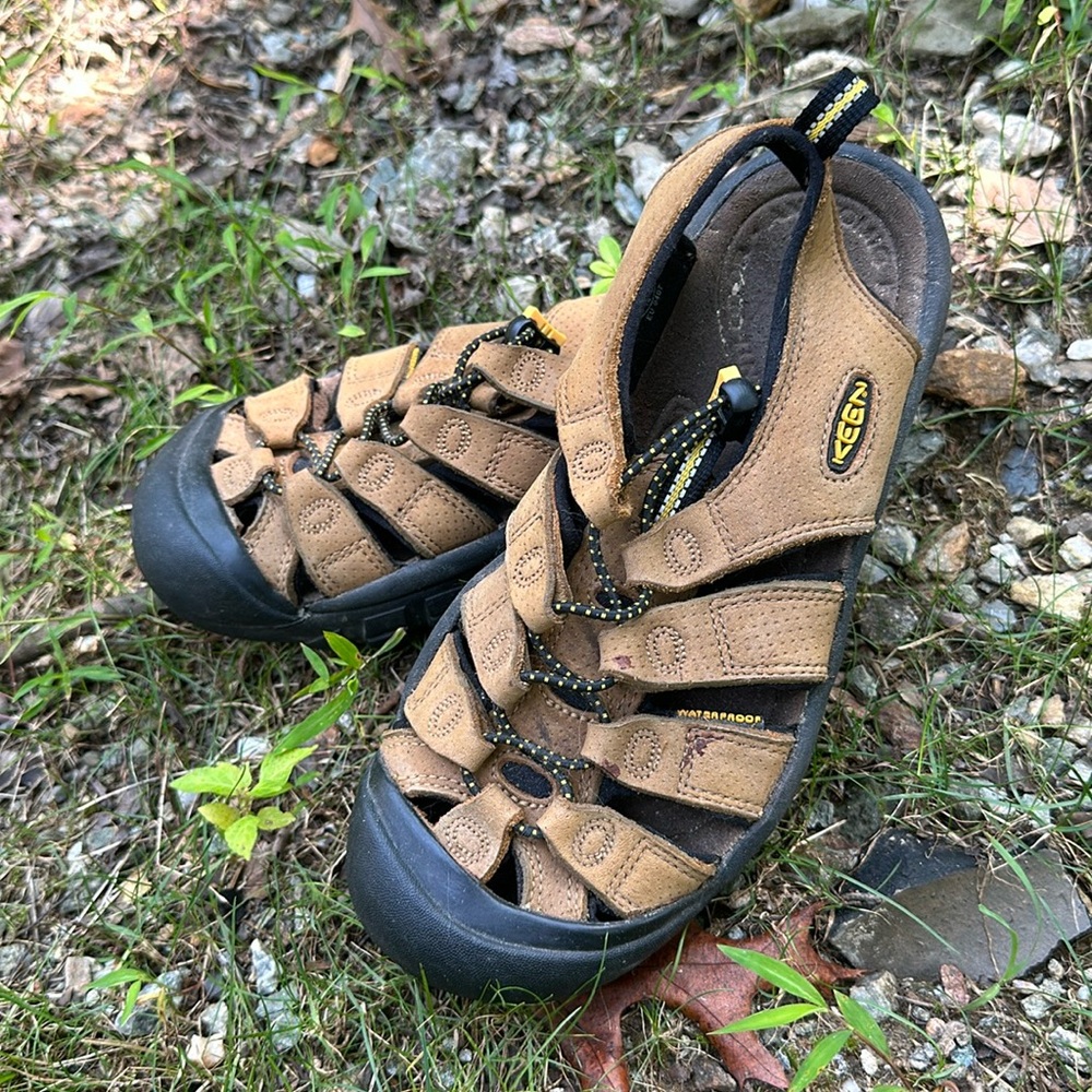 Keen Brown and Black Waterproof Outdoor Sandals